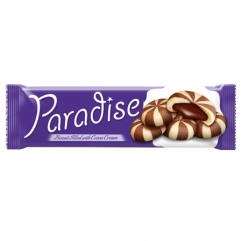 PARADISE biscuiti bicolori cu crema cacao (pachet cu blister) 60gr